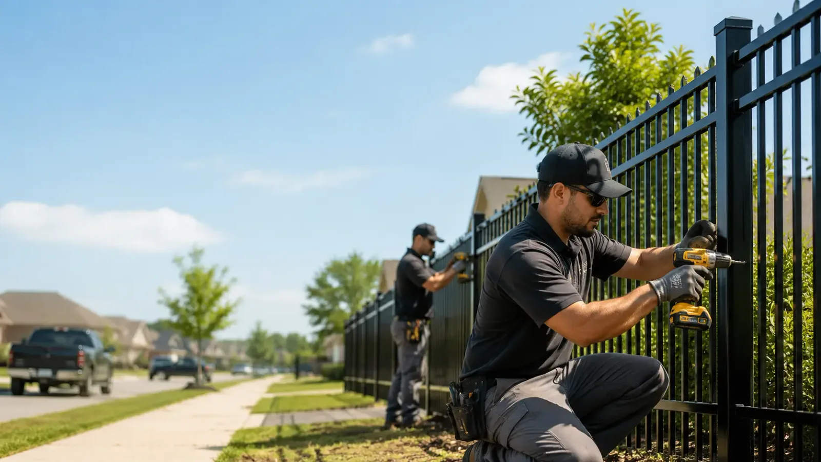 Metal Fence Installation in Lawton, MI